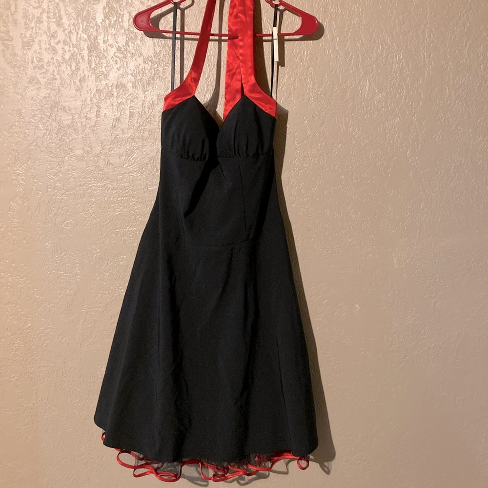 Y2K Halter-Top Party Dress